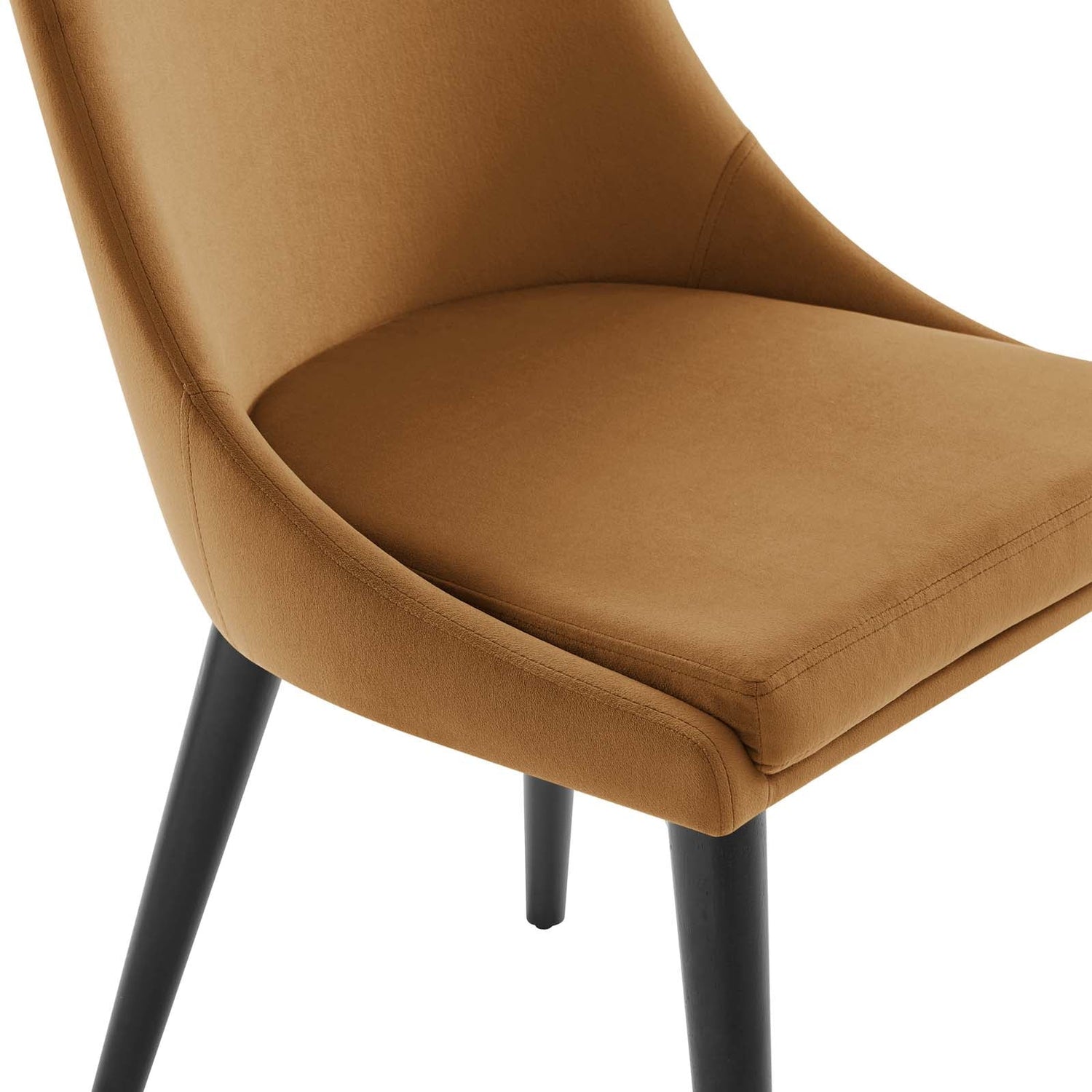 Viscount Performance Velvet Dining Chair By HouseBean