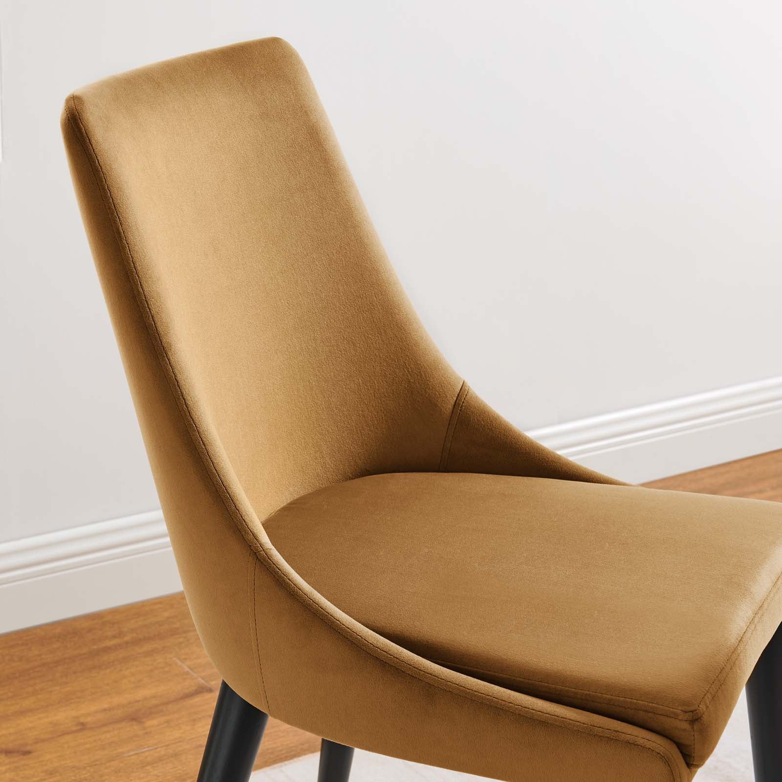 Viscount Performance Velvet Dining Chair By HouseBean