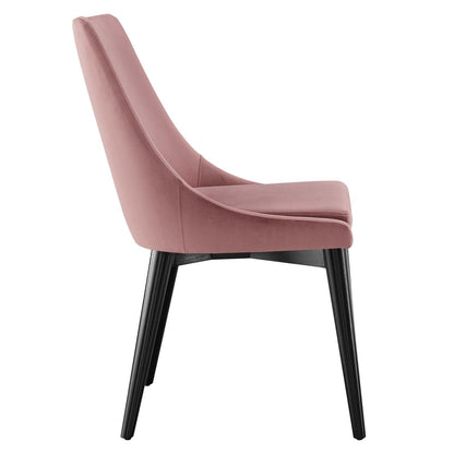 Viscount Performance Velvet Dining Chair By HouseBean