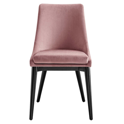 Viscount Performance Velvet Dining Chair By HouseBean