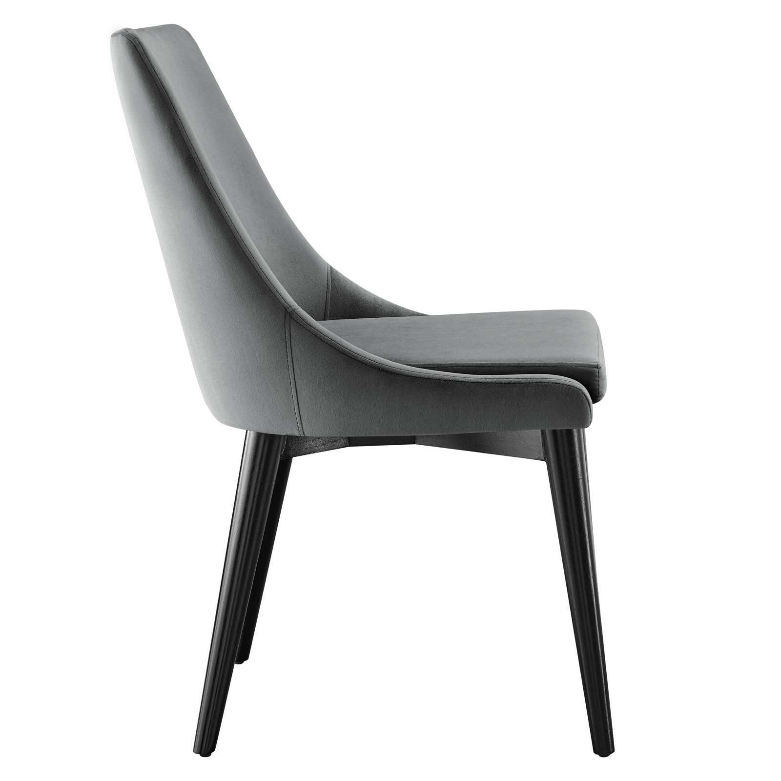 Viscount Performance Velvet Dining Chair By HouseBean