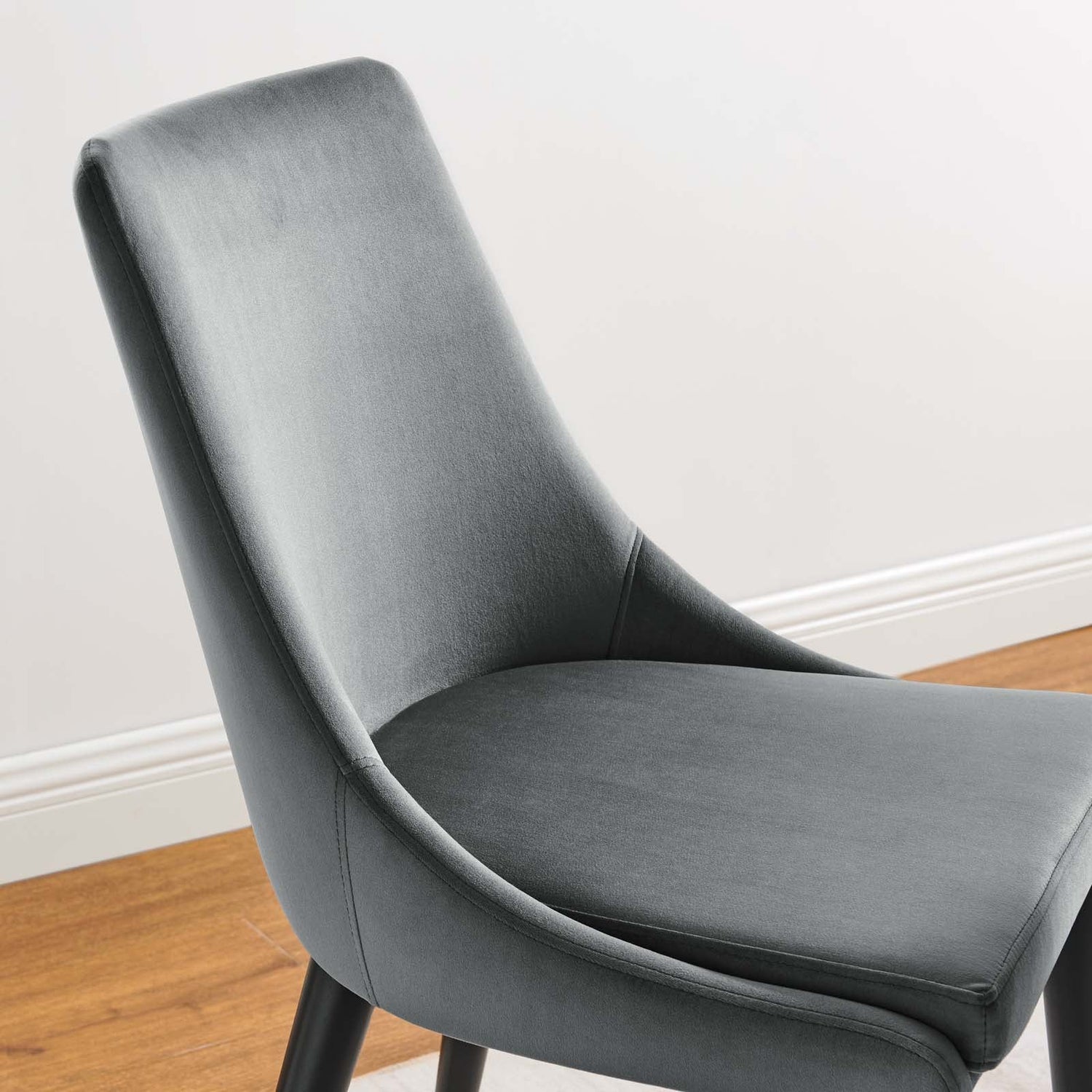 Viscount Performance Velvet Dining Chair By HouseBean