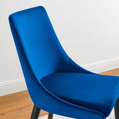 Viscount Performance Velvet Dining Chair By HouseBean