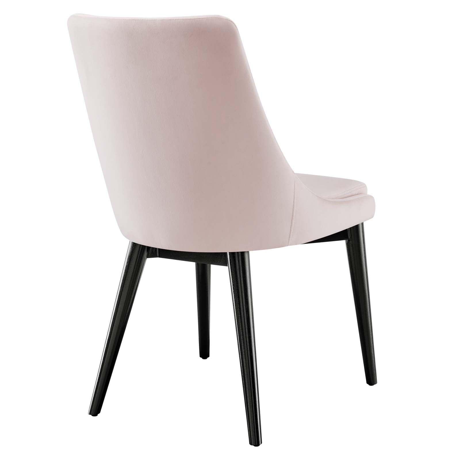 Viscount Performance Velvet Dining Chair By HouseBean