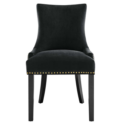 Marquis Performance Velvet Dining Chairs - Set of 2 By HouseBean