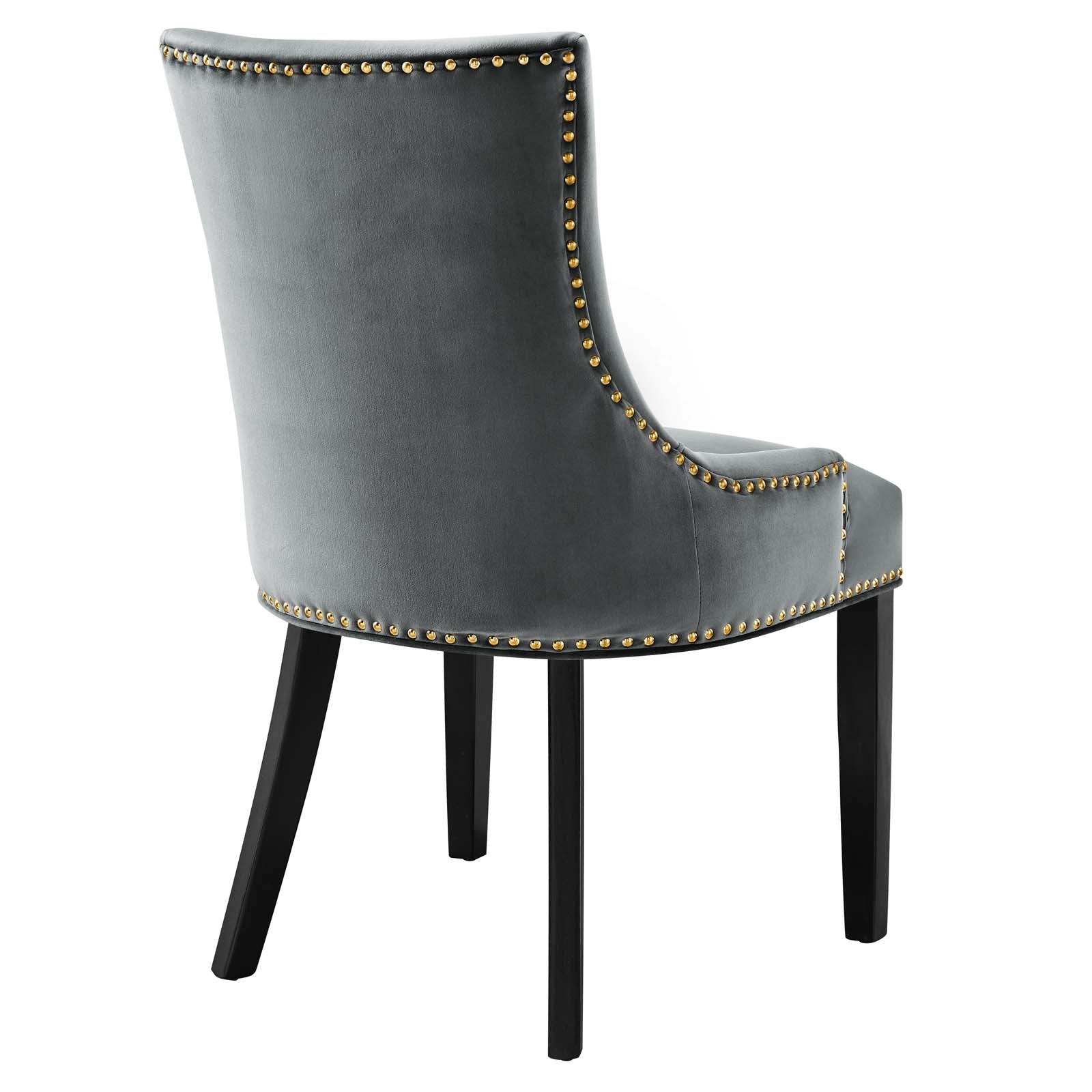 Marquis Performance Velvet Dining Chairs - Set of 2 By HouseBean