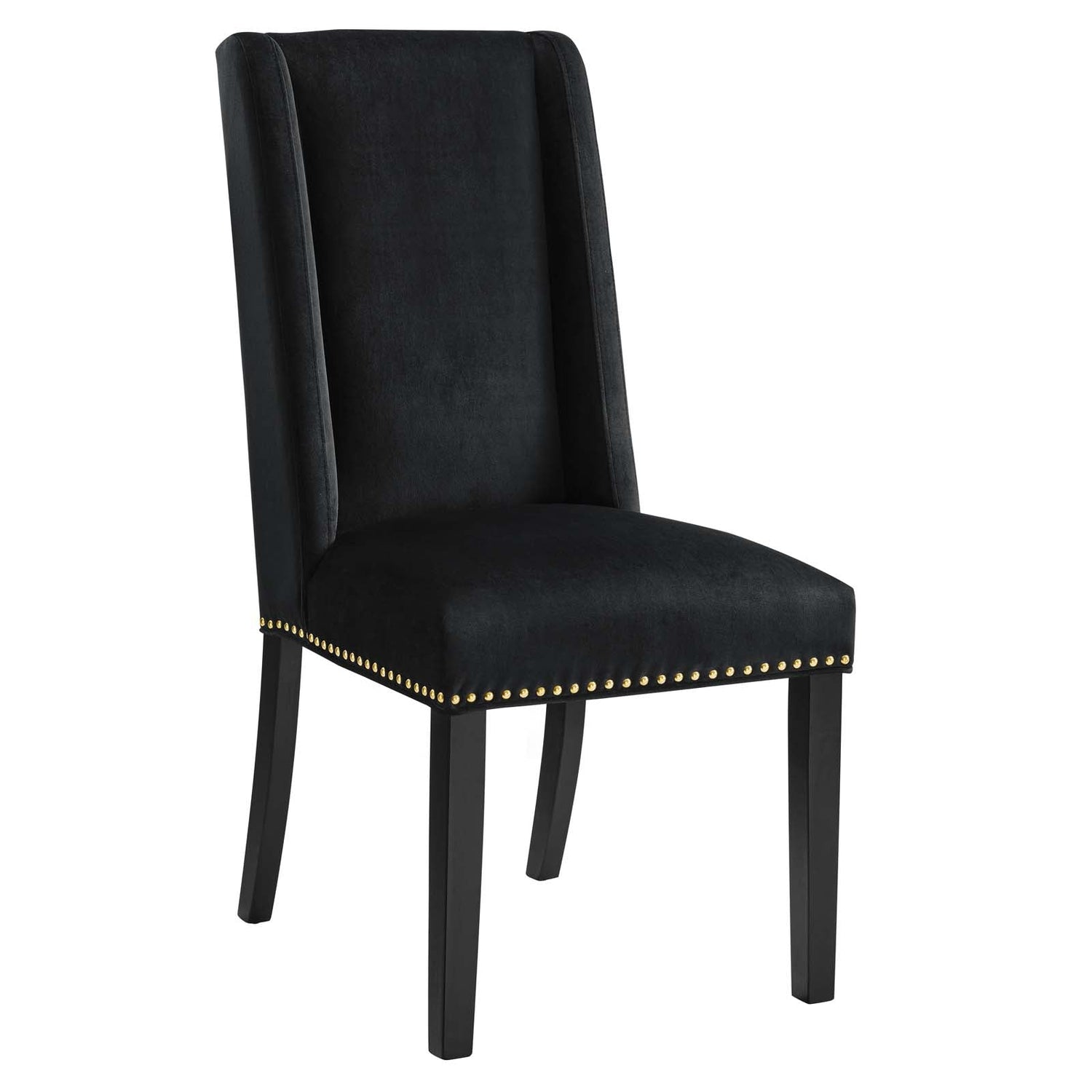 Baron Performance Velvet Dining Chairs - Set of 2 By HouseBean