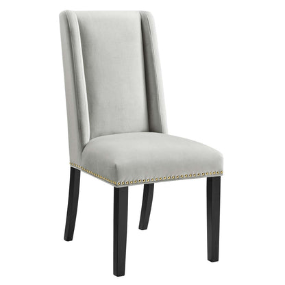 Baron Performance Velvet Dining Chairs - Set of 2 By HouseBean