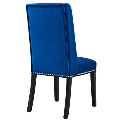 Baron Performance Velvet Dining Chairs - Set of 2 By HouseBean