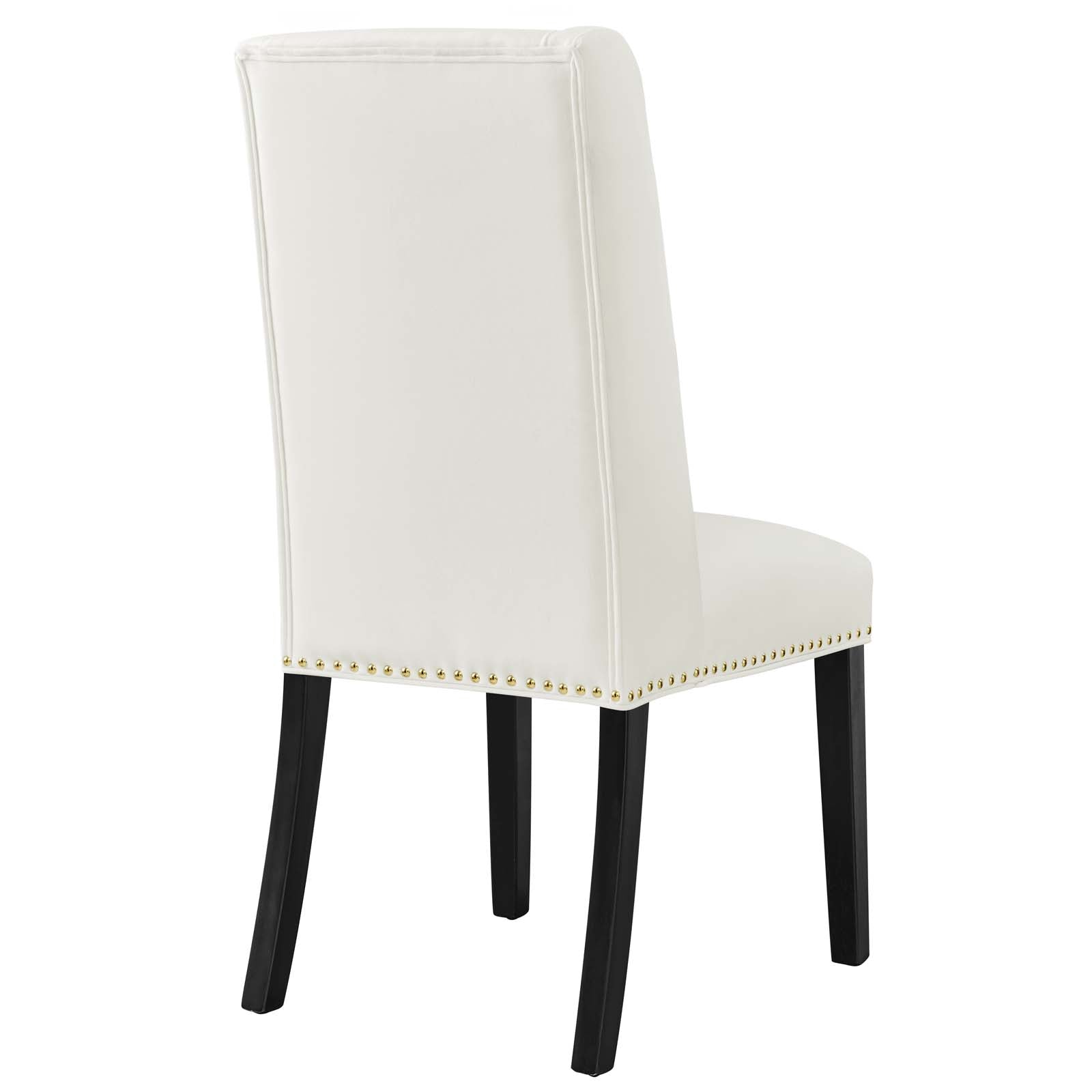 Baron Performance Velvet Dining Chairs - Set of 2 By HouseBean