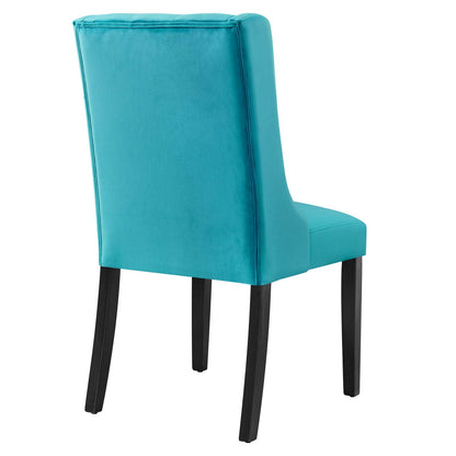 Baronet Performance Velvet Dining Chairs - Set of 2 By HouseBean