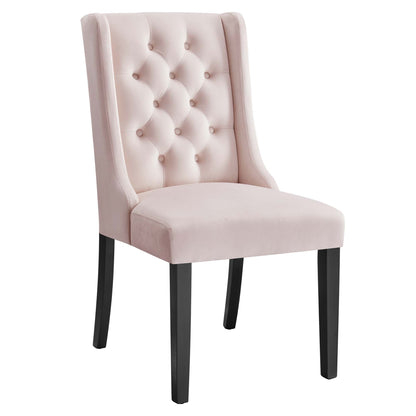 Baronet Performance Velvet Dining Chairs - Set of 2 by Modway