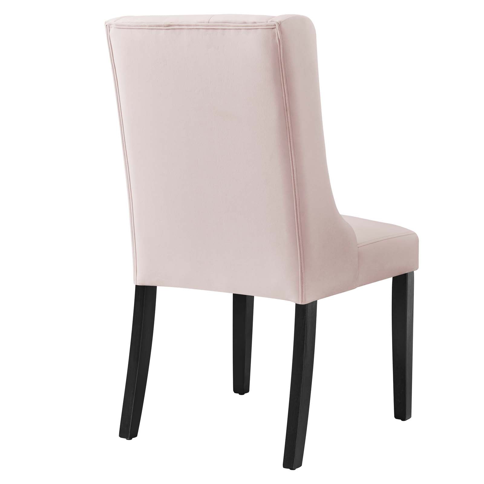 Baronet Performance Velvet Dining Chairs - Set of 2 By HouseBean