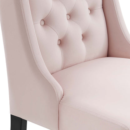Baronet Performance Velvet Dining Chairs - Set of 2 by Modway
