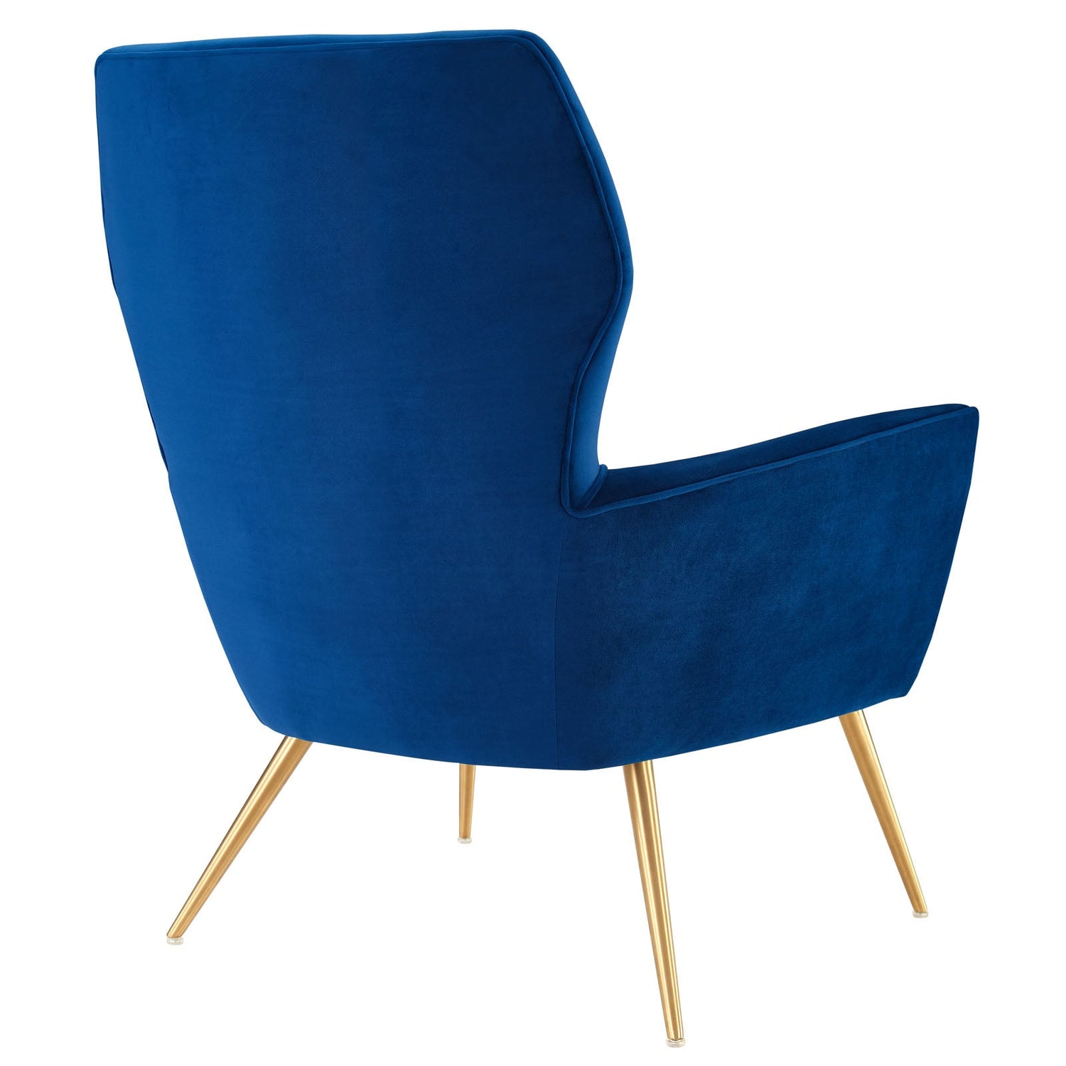 Renata Button Tufted Performance Velvet Armchair By HouseBean