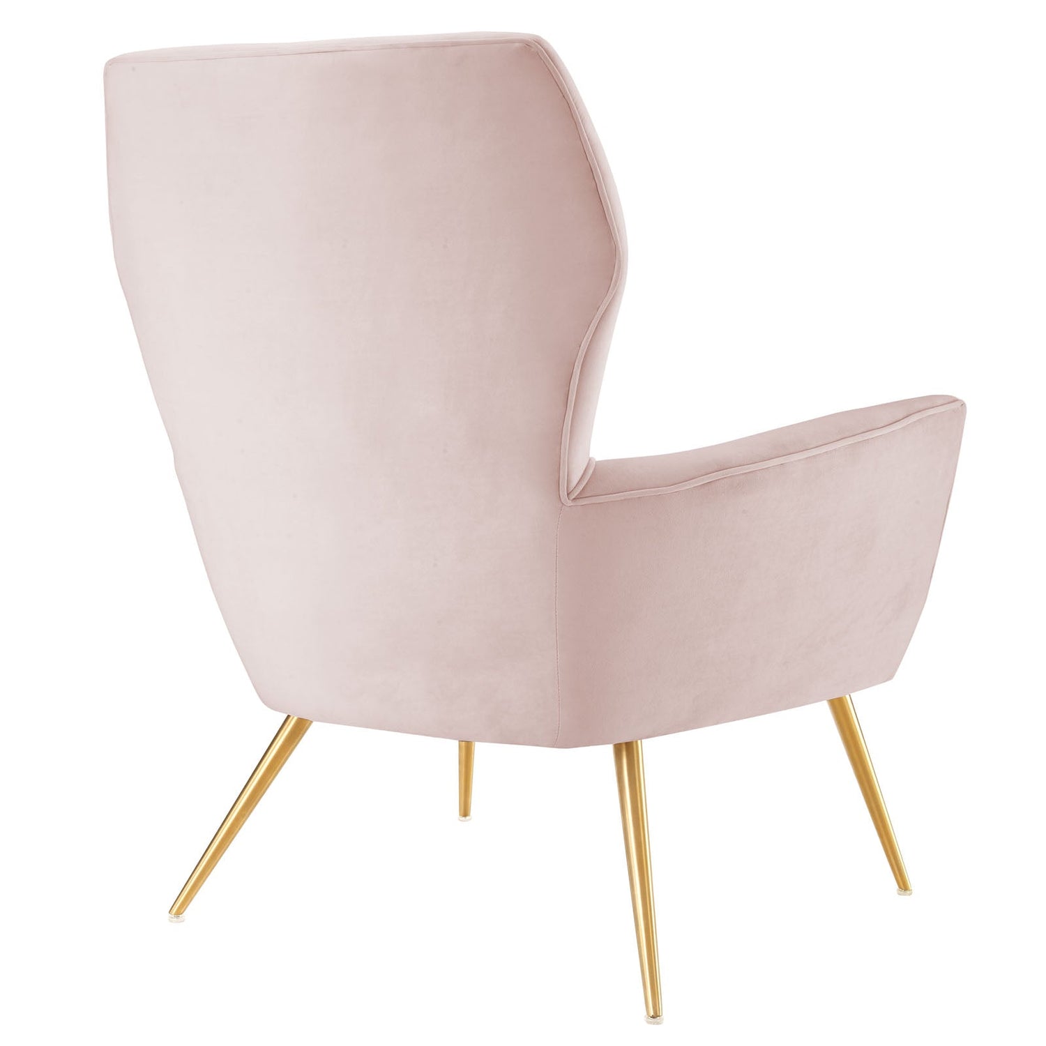 Renata Button Tufted Performance Velvet Armchair By HouseBean