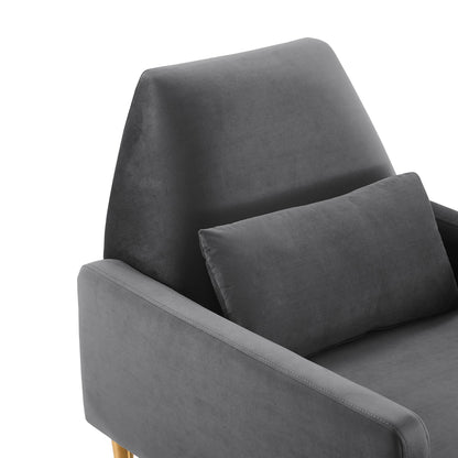 Liliana Performance Velvet Armchair by Modway