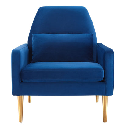 Liliana Performance Velvet Armchair by Modway