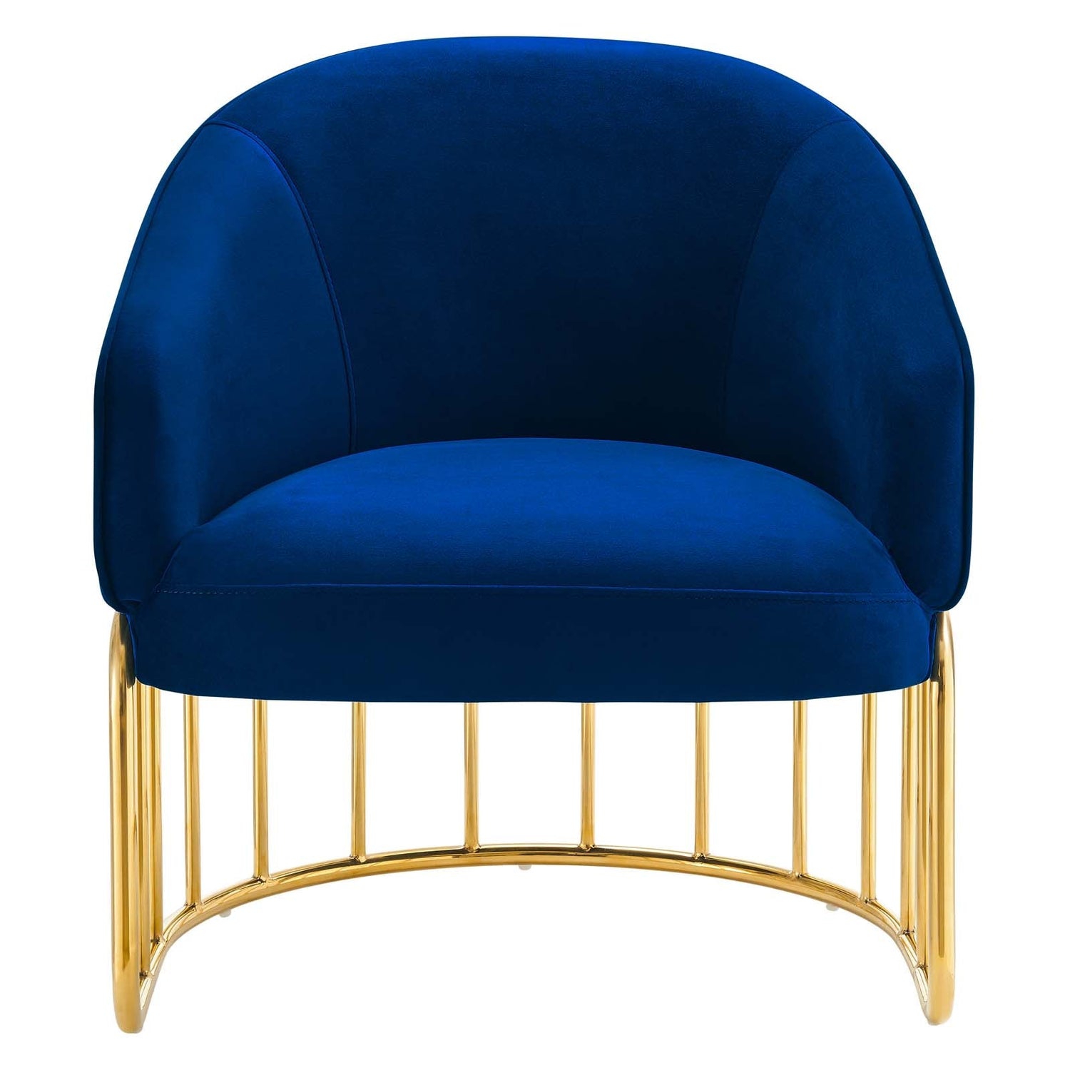 Legacy Performance Velvet Armchair By HouseBean