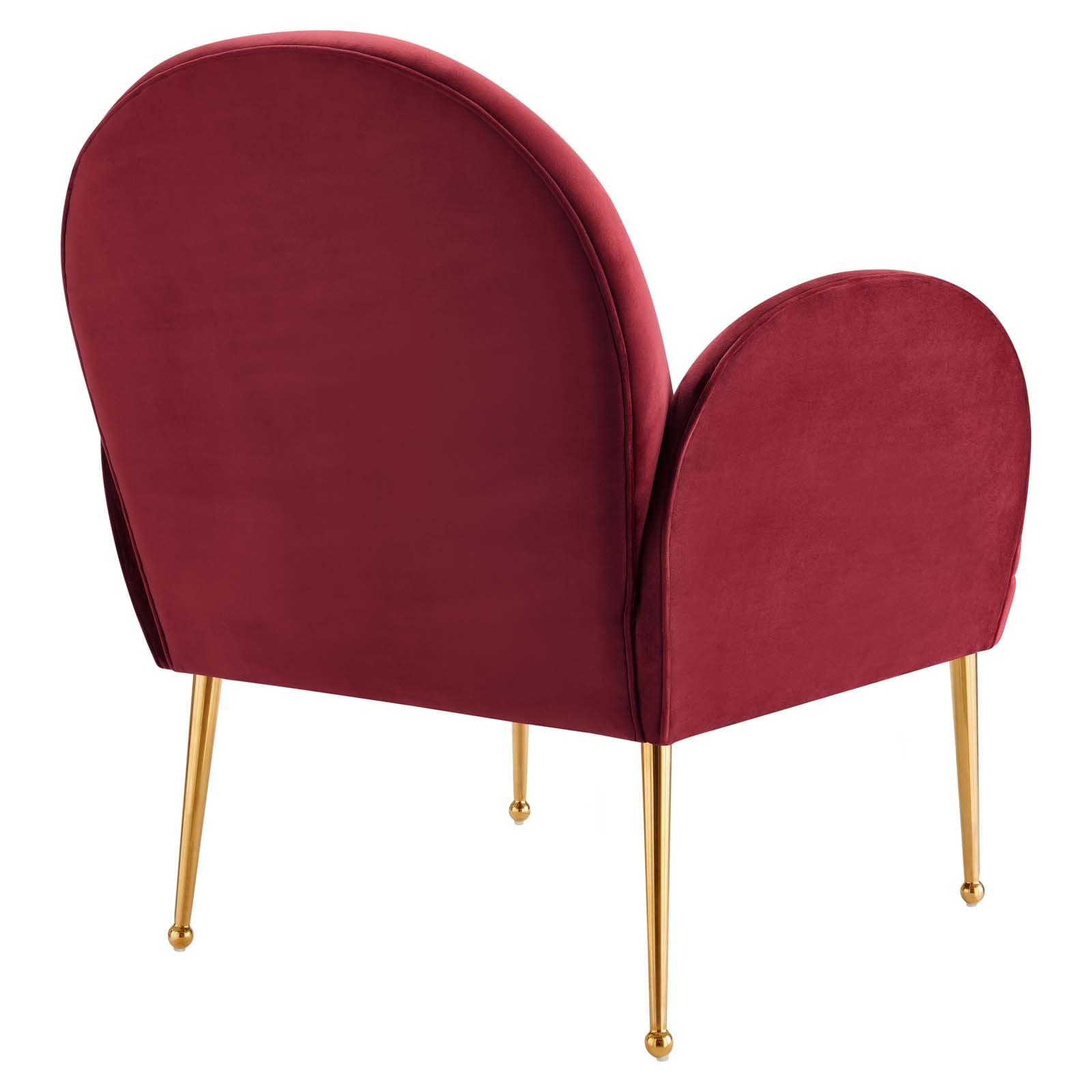 Transcend Performance Velvet Armchair By HouseBean