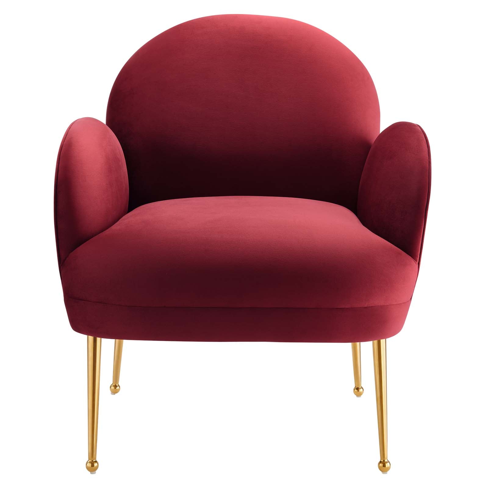 Transcend Performance Velvet Armchair By HouseBean