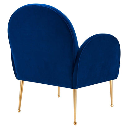 Transcend Performance Velvet Armchair By HouseBean