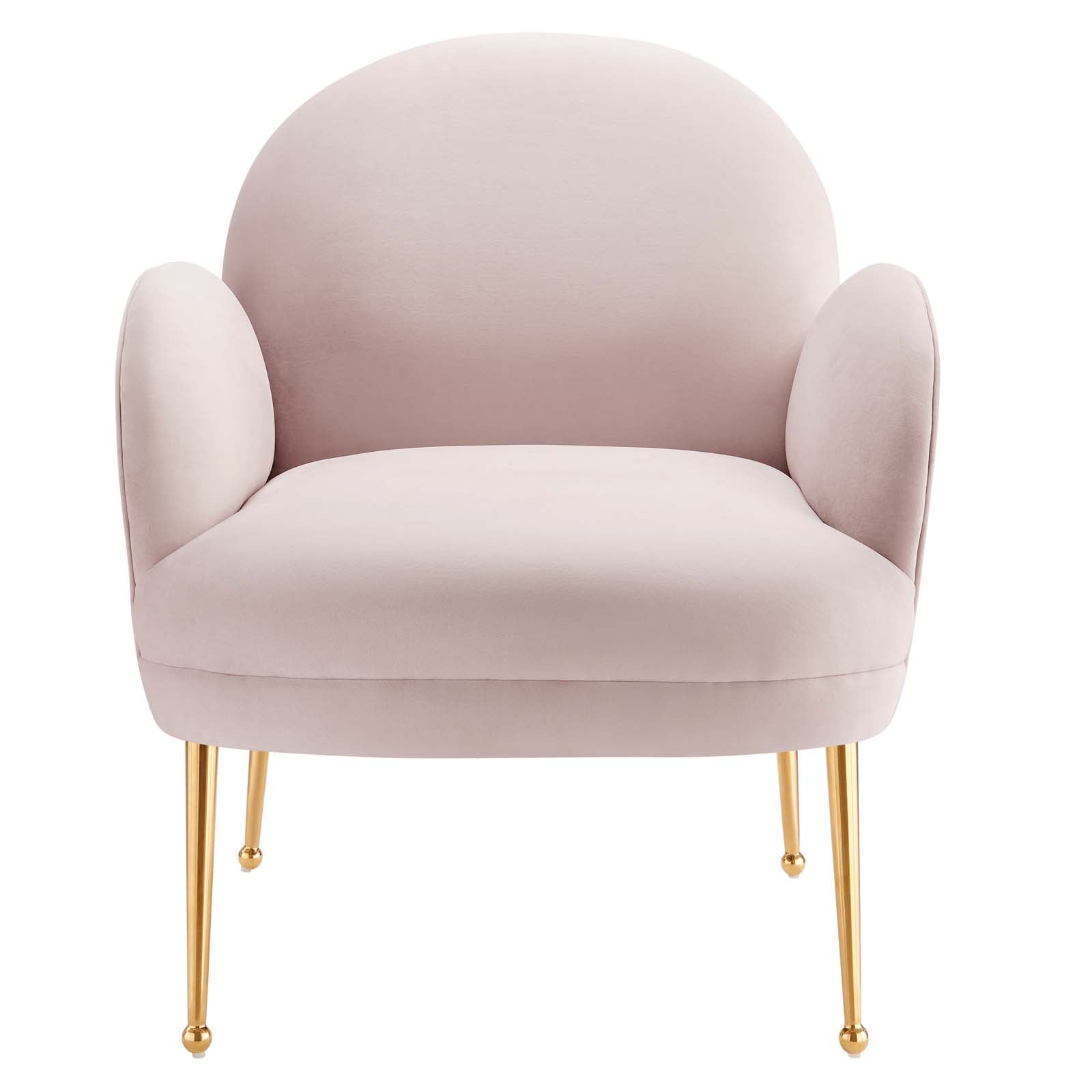 Transcend Performance Velvet Armchair By HouseBean