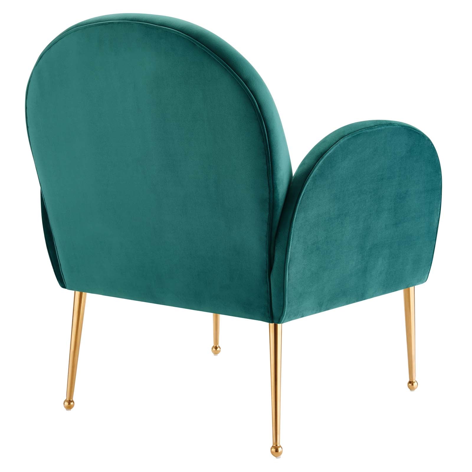 Transcend Performance Velvet Armchair By HouseBean