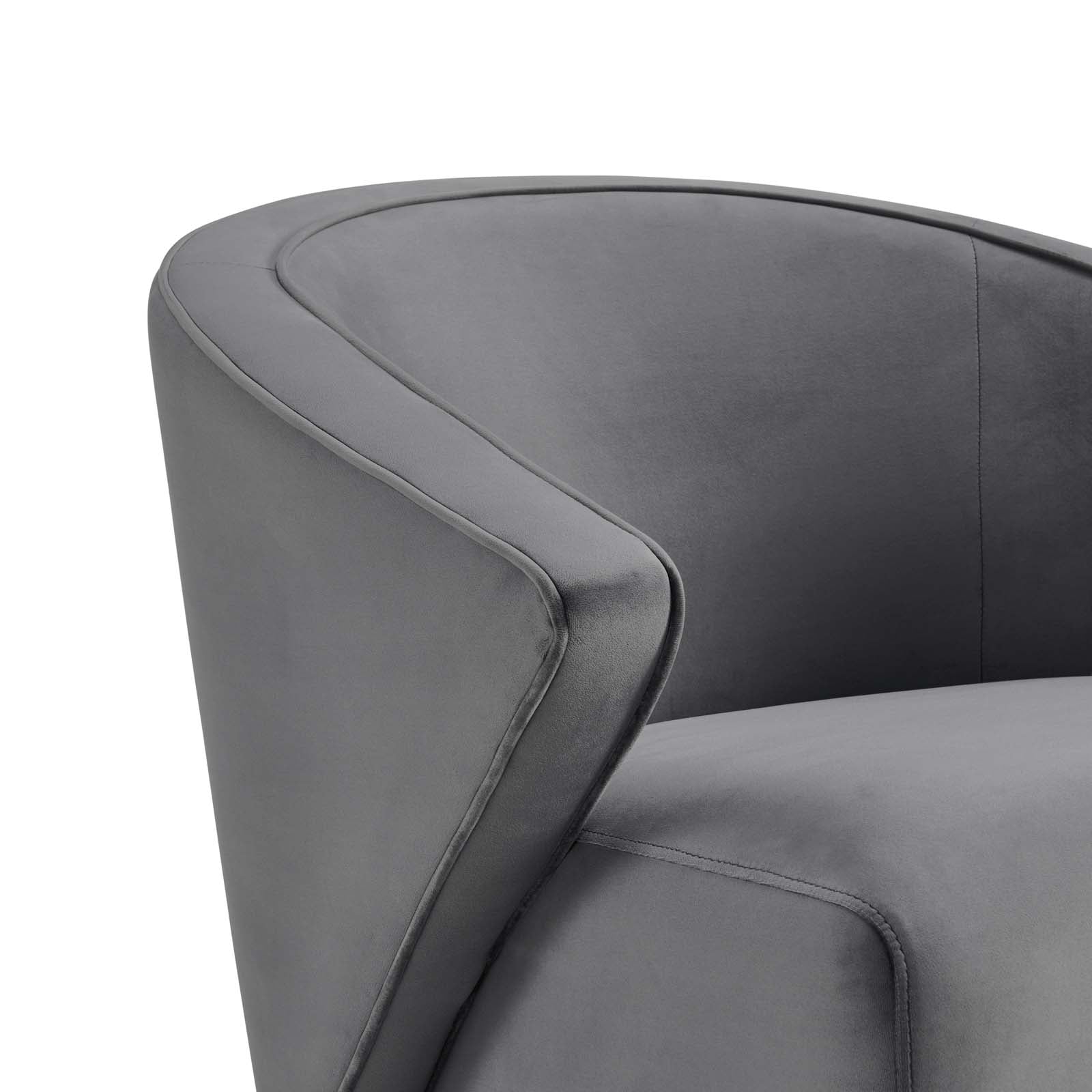 Odyssey Performance Velvet Armchair By HouseBean