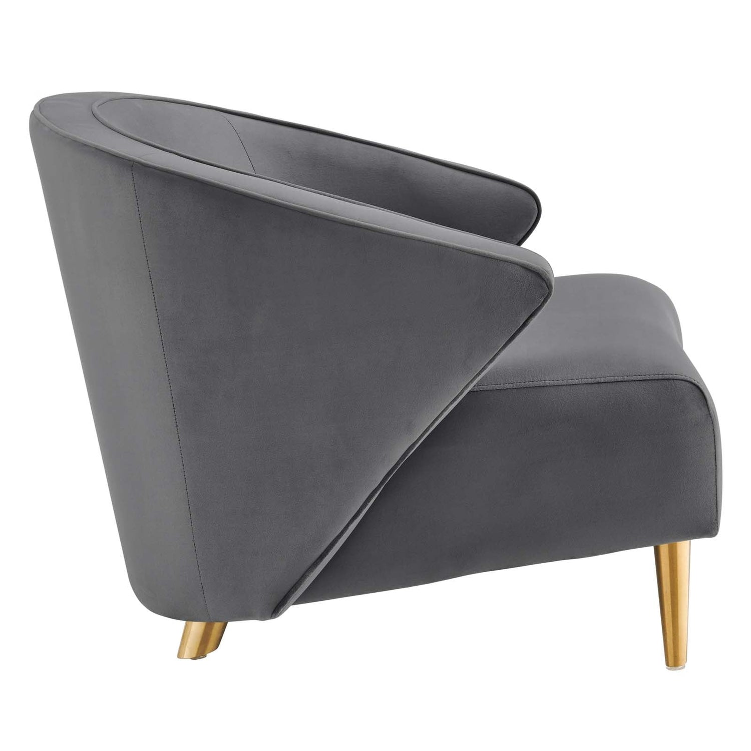 Odyssey Performance Velvet Armchair By HouseBean