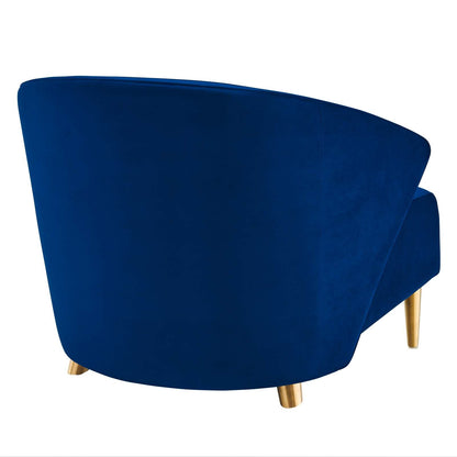 Odyssey Performance Velvet Armchair By HouseBean