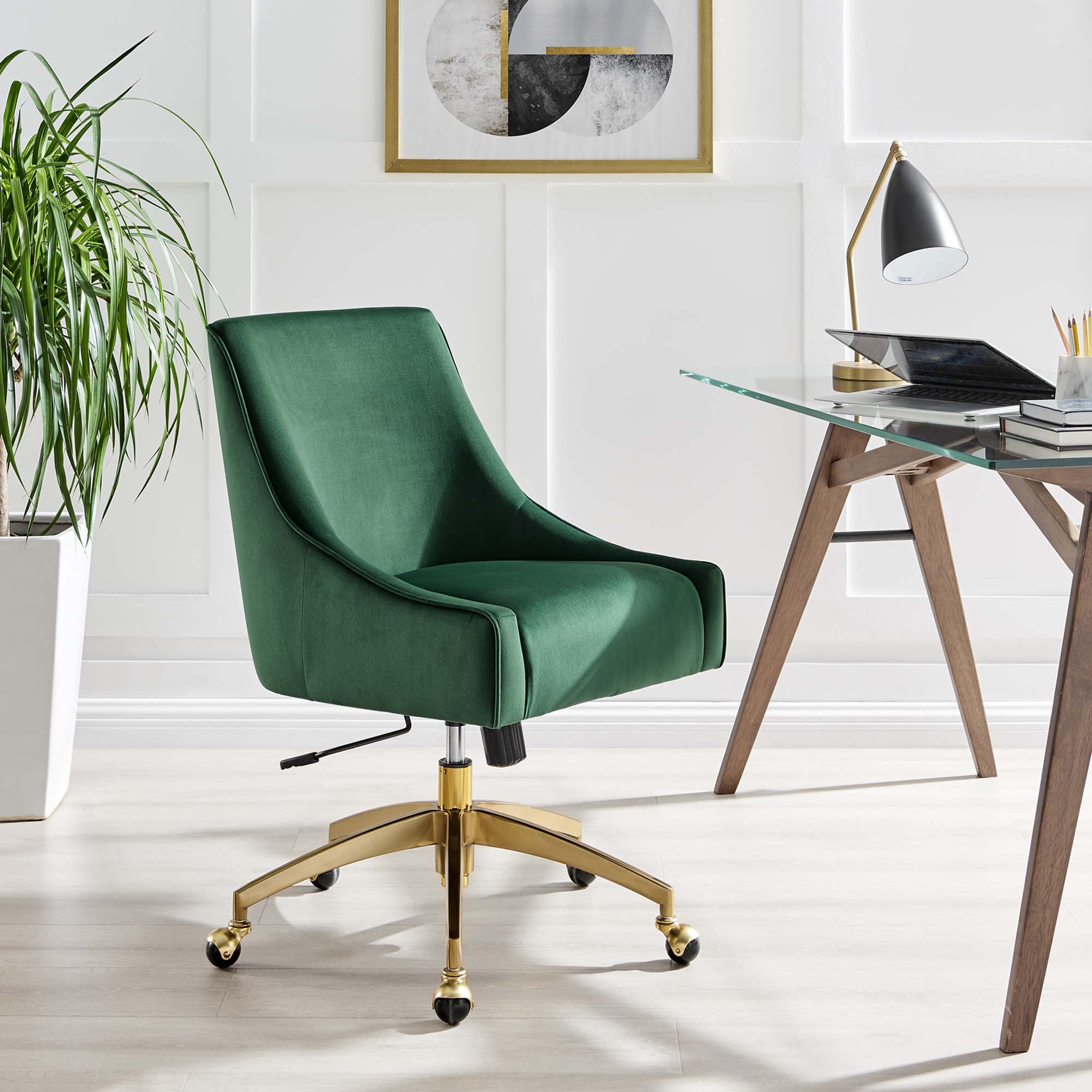 Discern Performance Velvet Office Chair by Modway