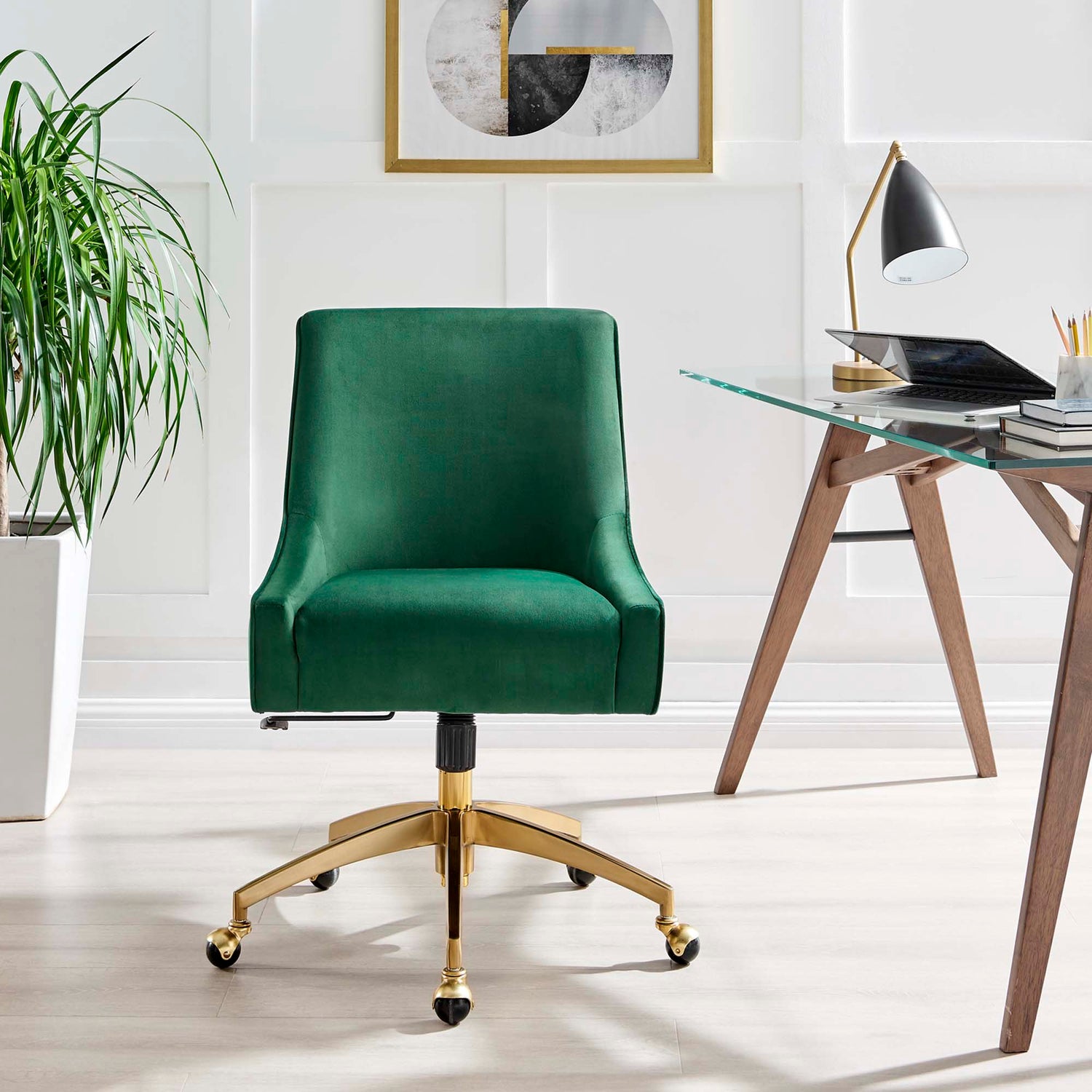 Discern Performance Velvet Office Chair by Modway