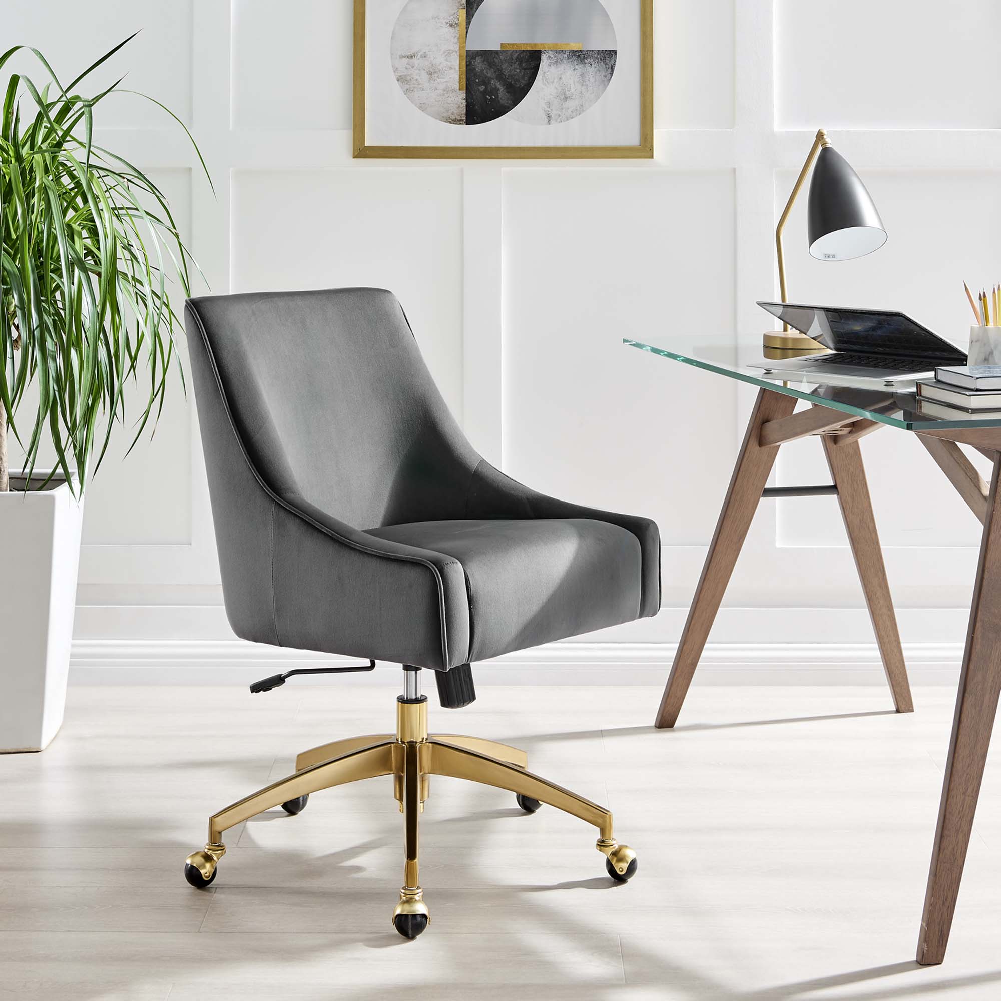 Discern Performance Velvet Office Chair by Modway