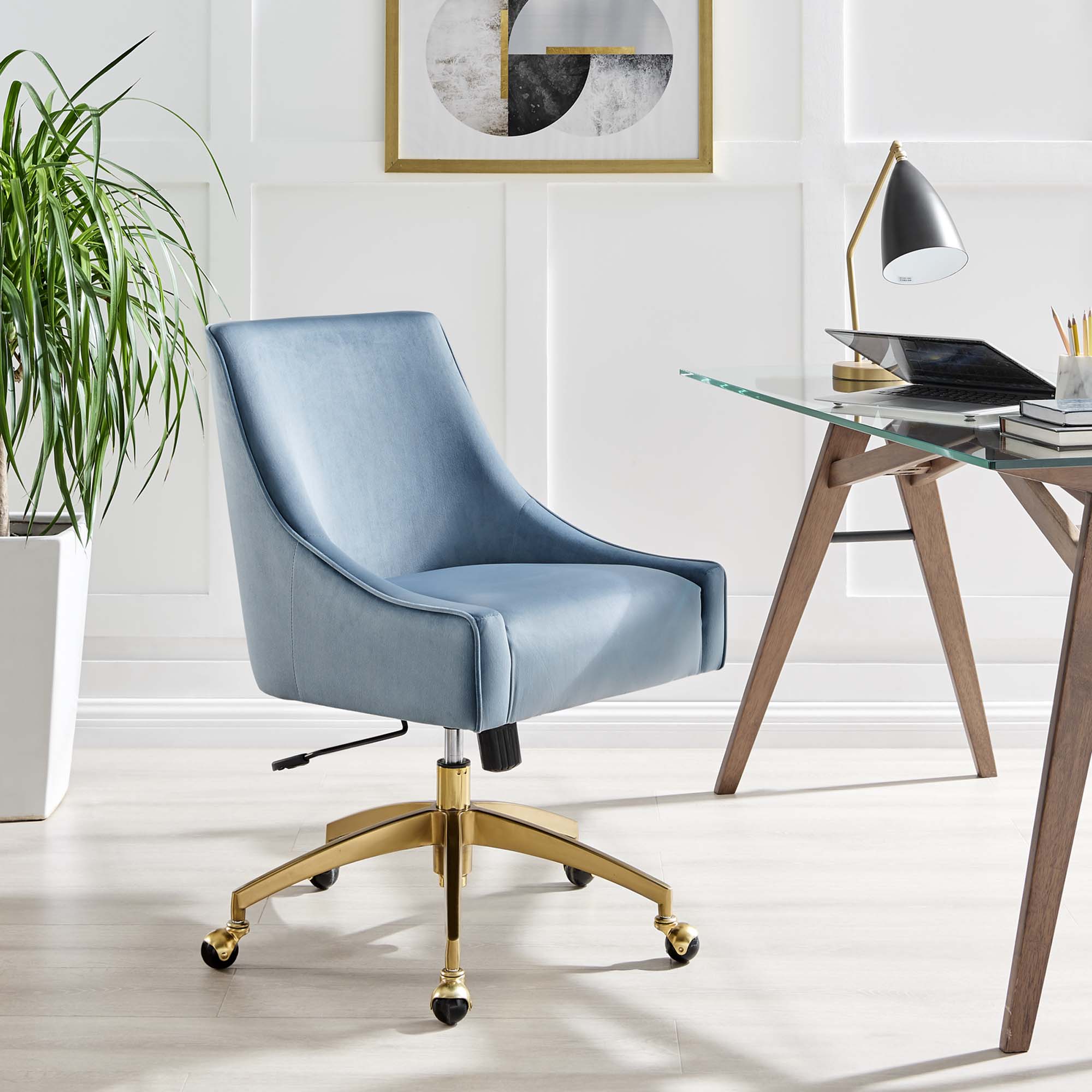 Discern Performance Velvet Office Chair by Modway