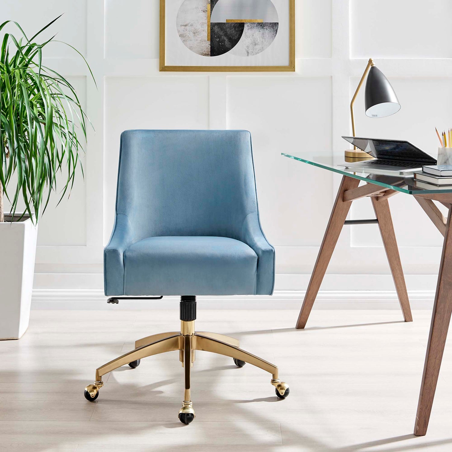 Discern Performance Velvet Office Chair by Modway