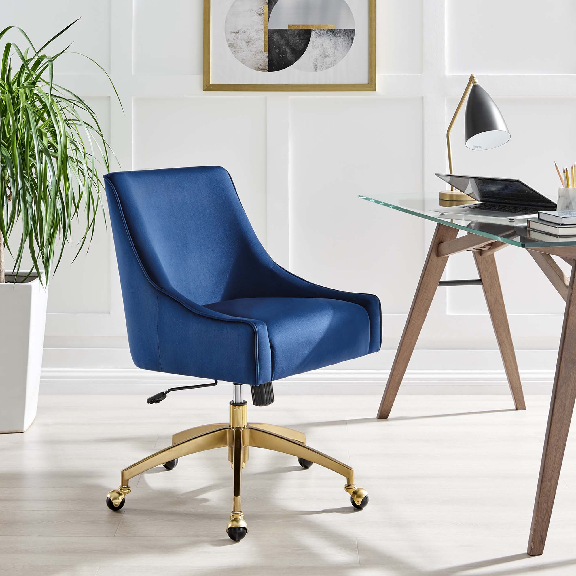 Discern Performance Velvet Office Chair by Modway