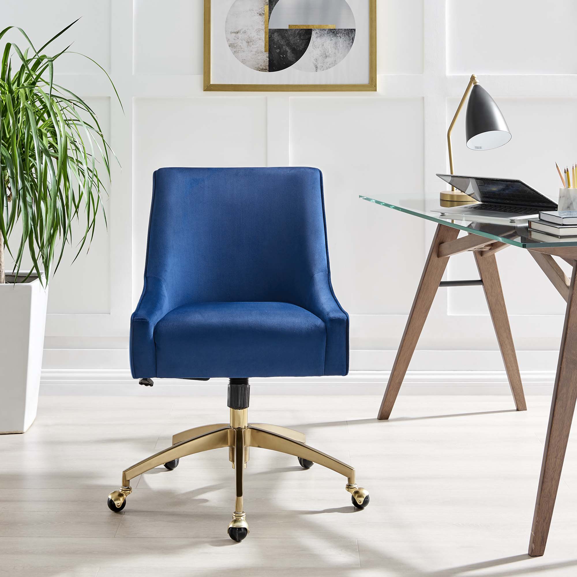 Discern Performance Velvet Office Chair by Modway