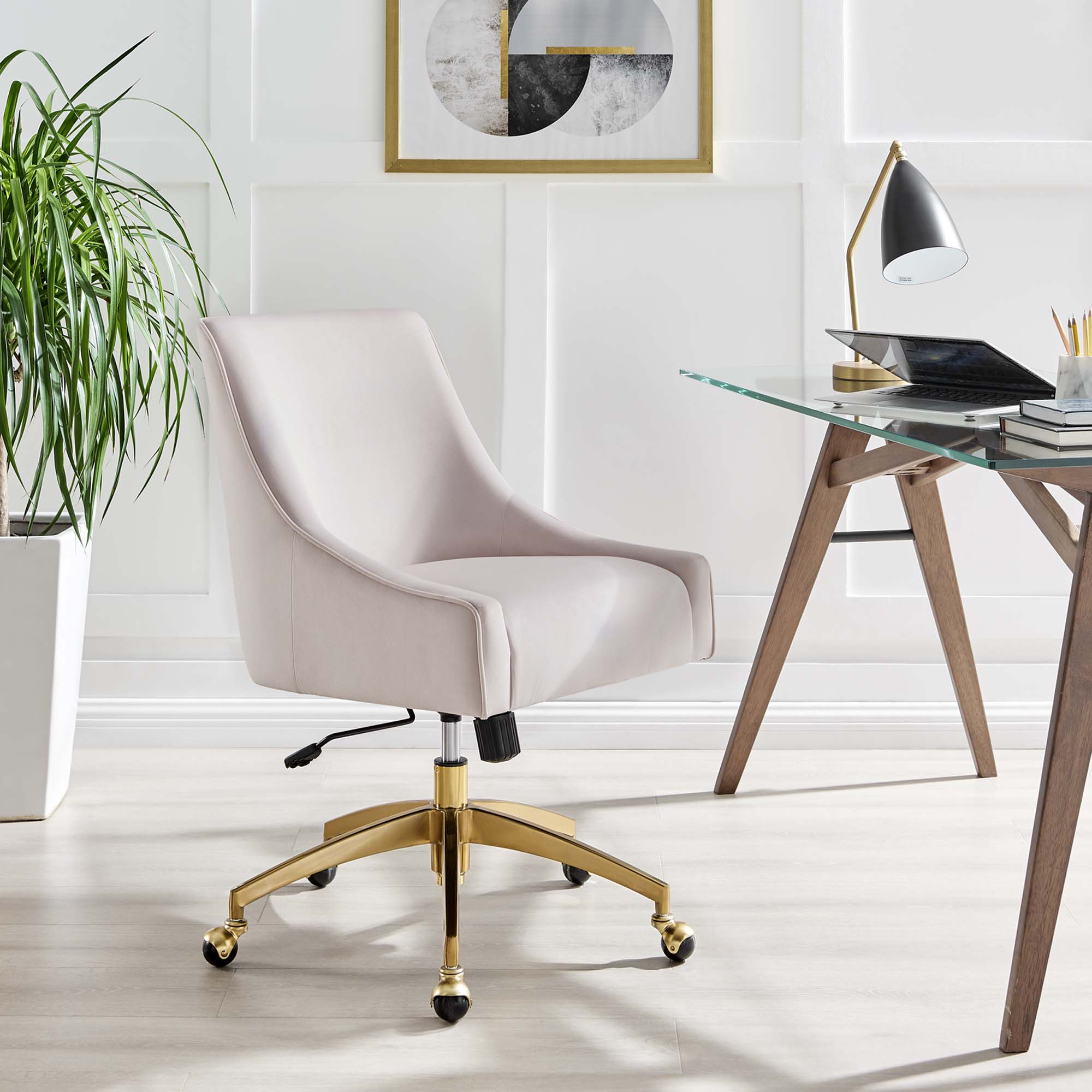 Discern Performance Velvet Office Chair by Modway