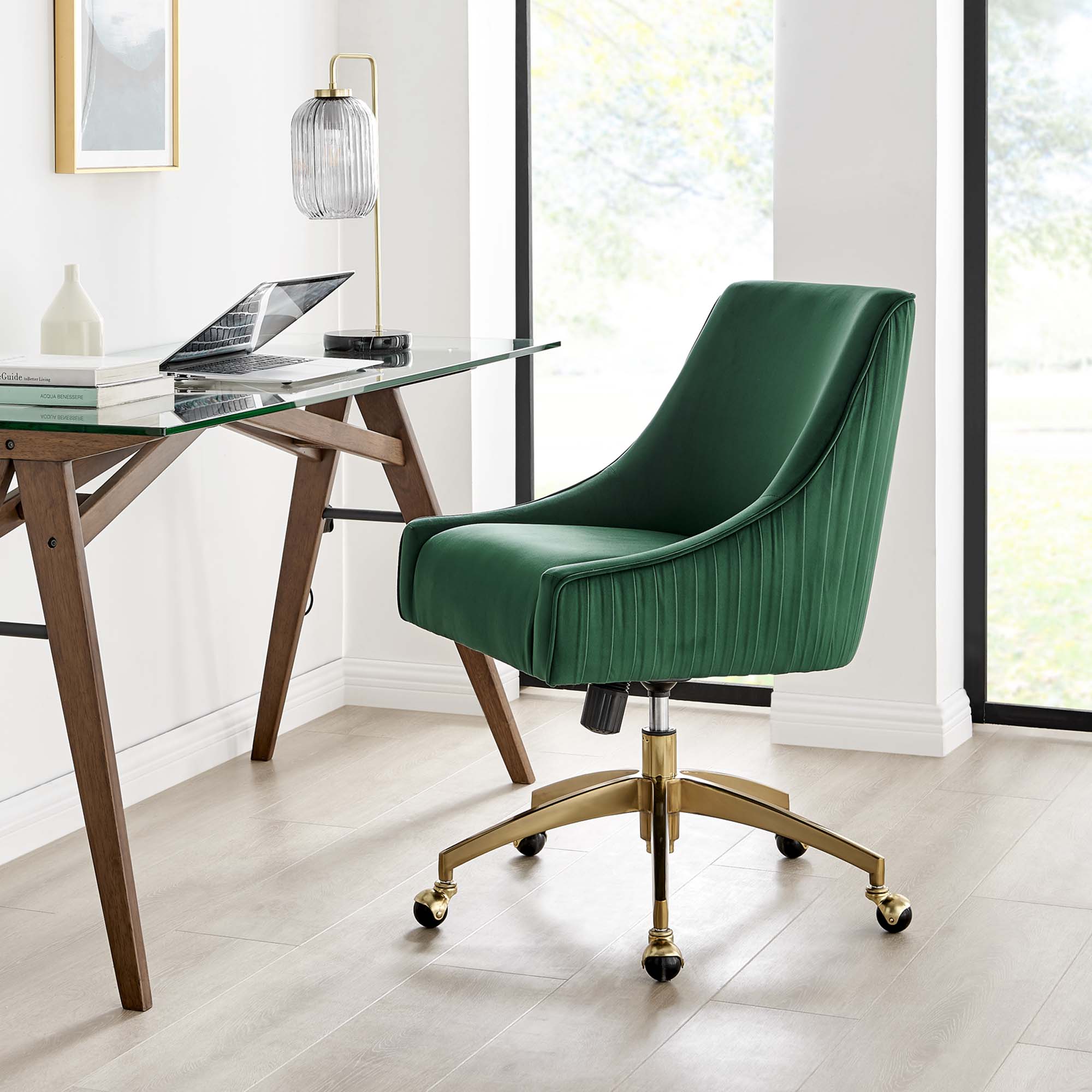 Discern Performance Velvet Office Chair by Modway