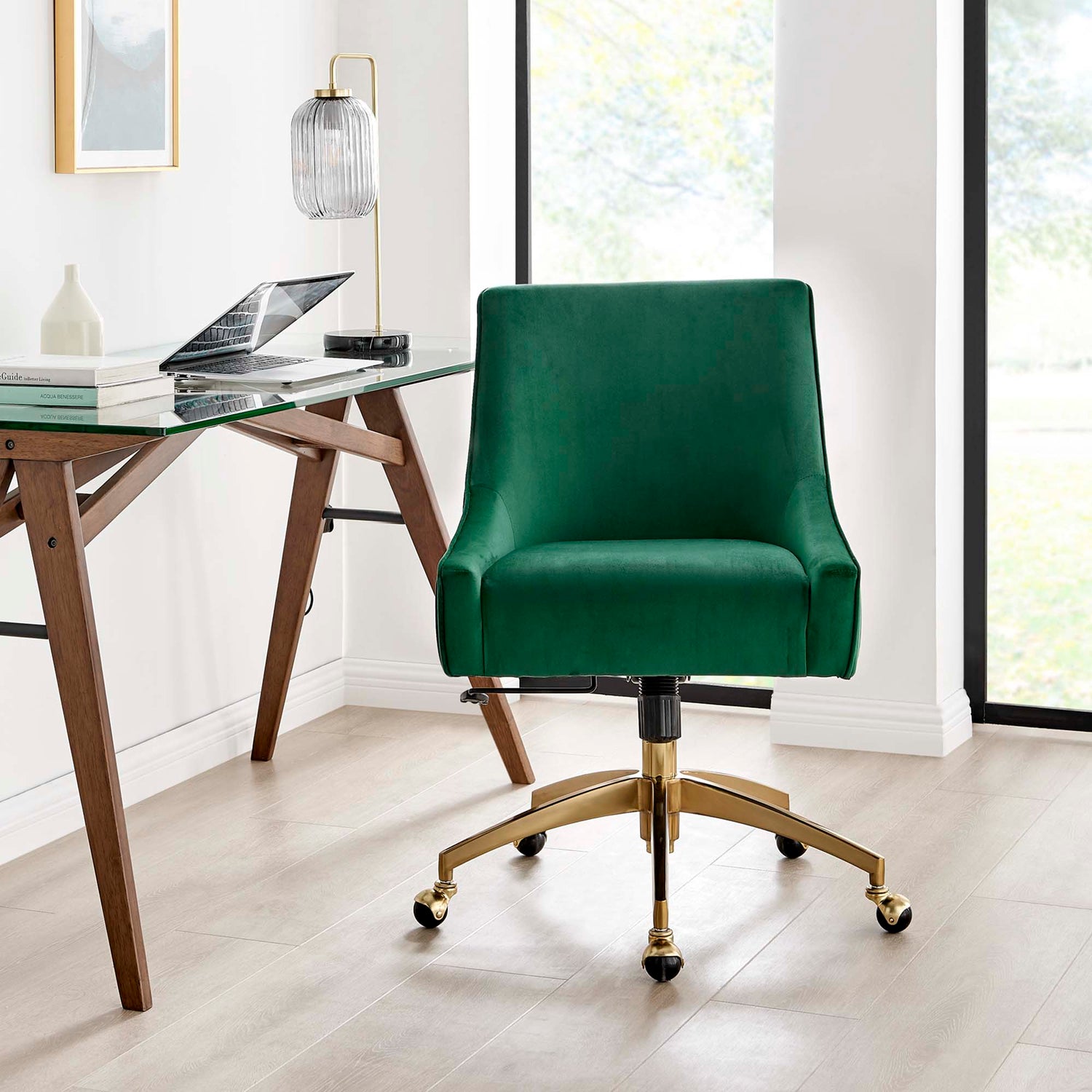 Discern Performance Velvet Office Chair by Modway