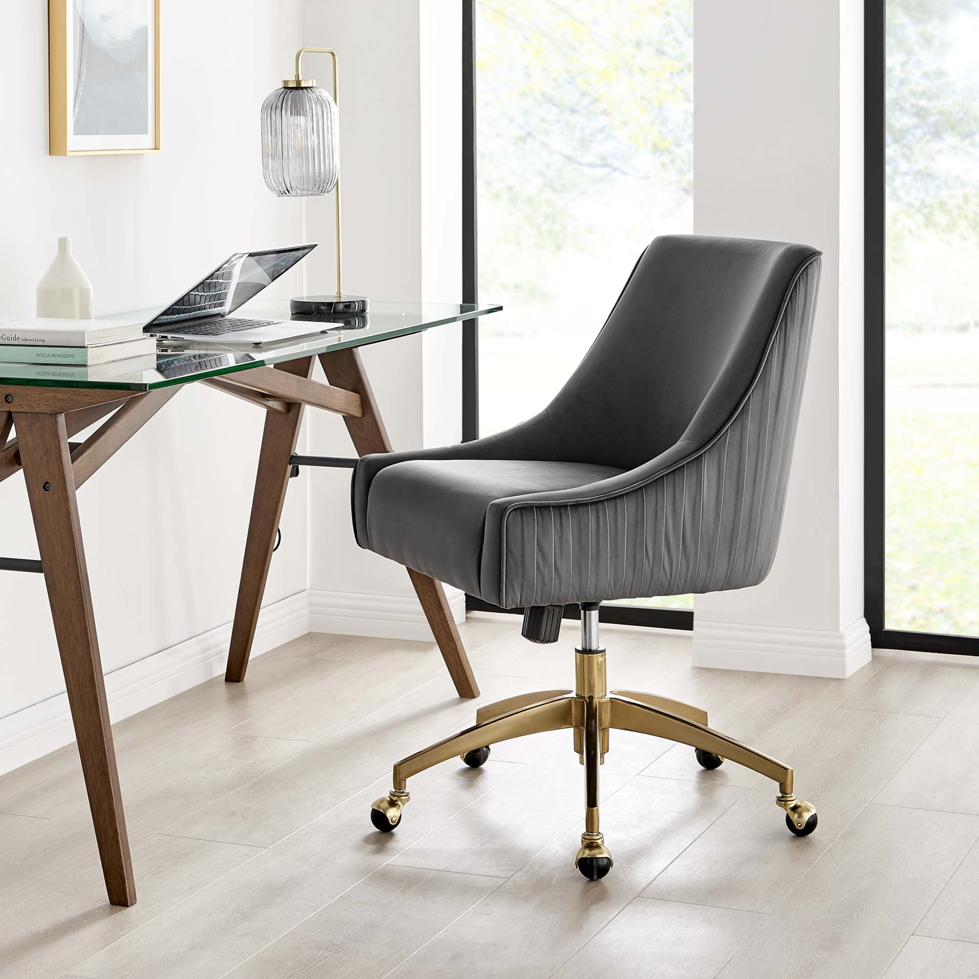 Discern Performance Velvet Office Chair by Modway