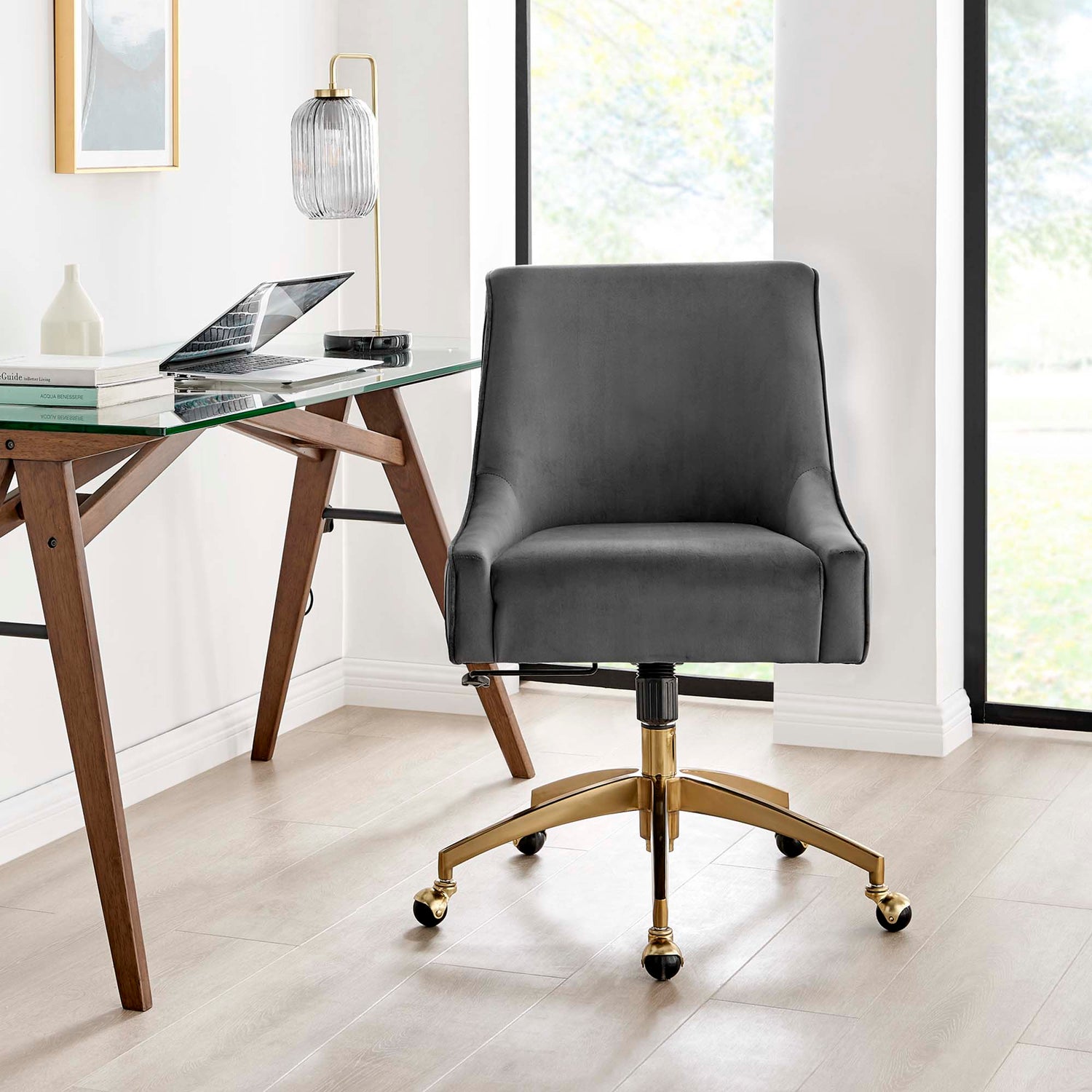 Discern Performance Velvet Office Chair by Modway