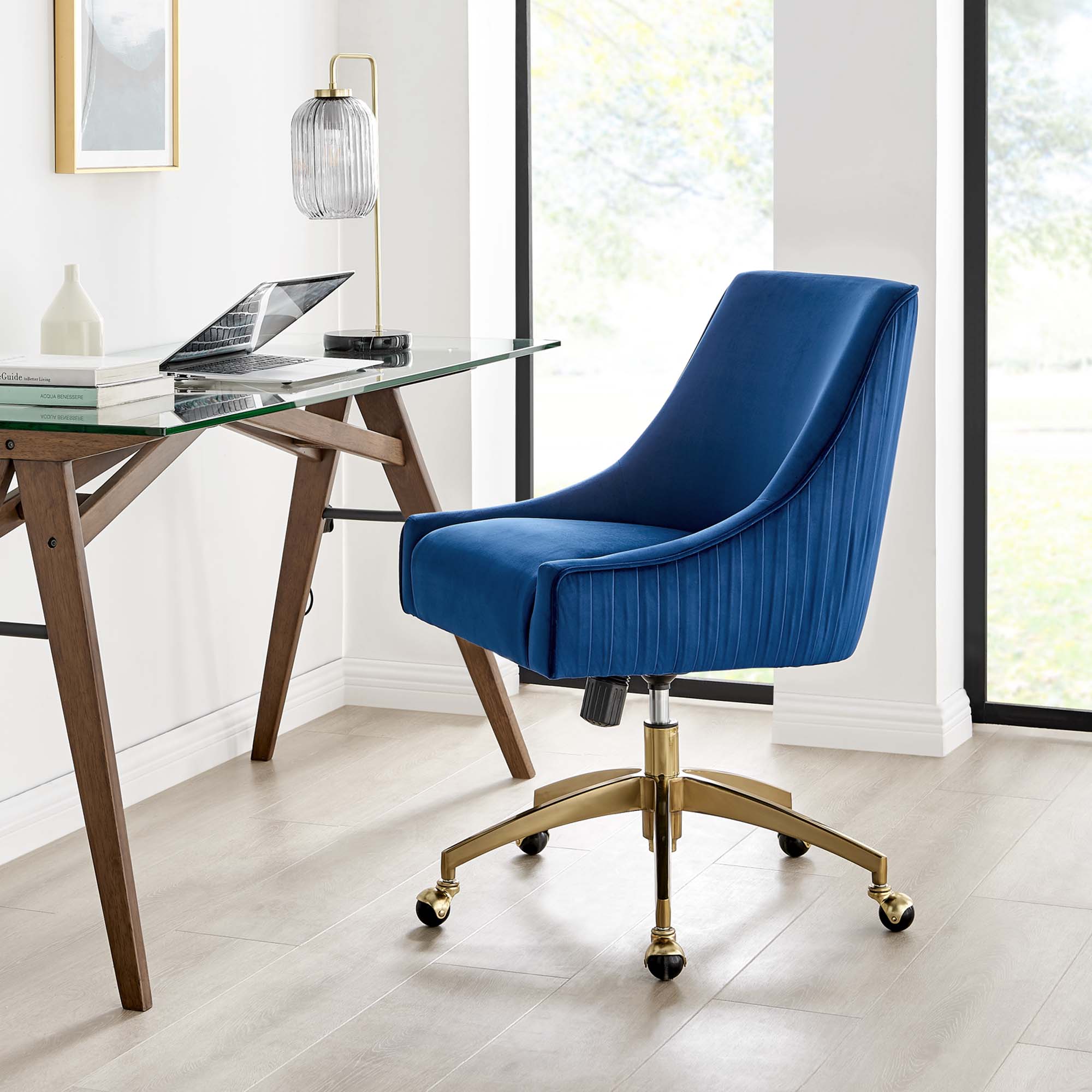 Discern Performance Velvet Office Chair by Modway