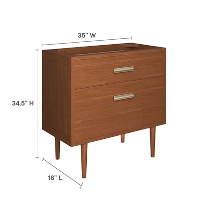 Cassia Bathroom Cabinet Basin Not Included by Modway