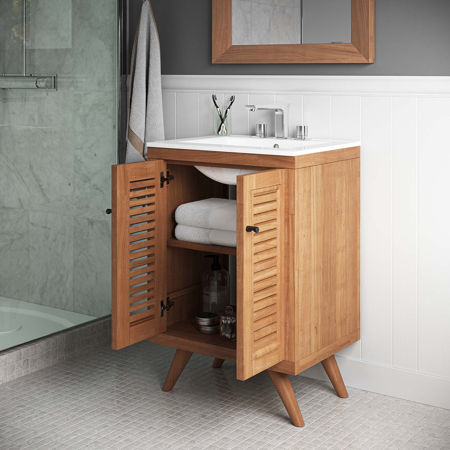 Birdie Bathroom Cabinet Basin Not Included by Modway