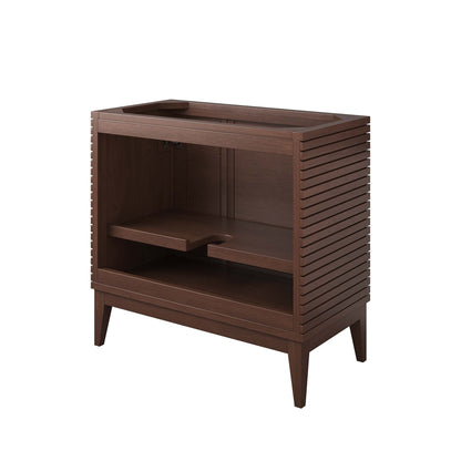 Ledger Bathroom Cabinet Basin Not Included by Modway