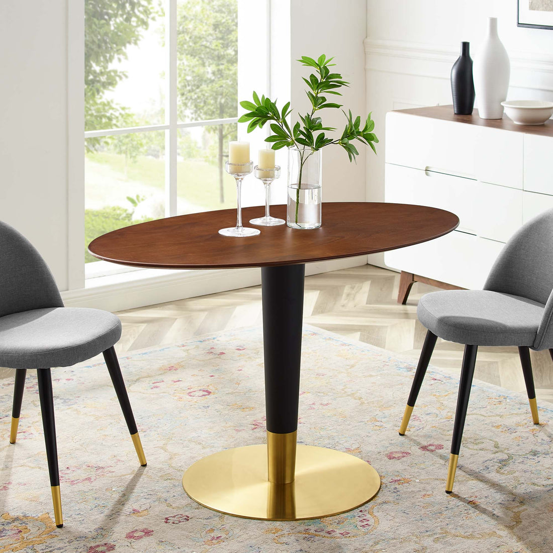 Zinque 48&quot; Oval Dining Table by Modway