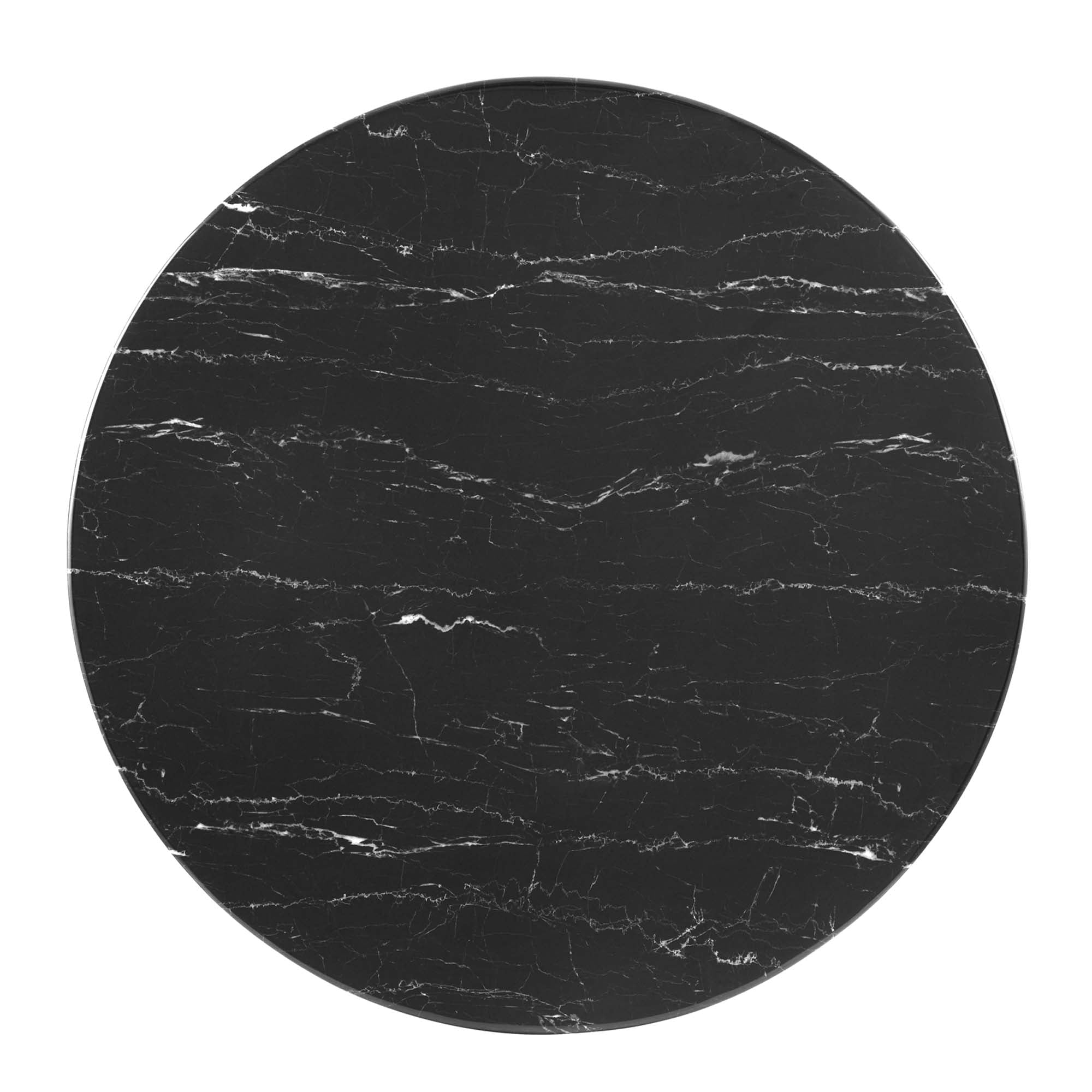 Zinque 40&quot; Artificial Marble Dining Table by Modway