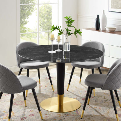 Zinque 47&quot; Artificial Marble Dining Table by Modway